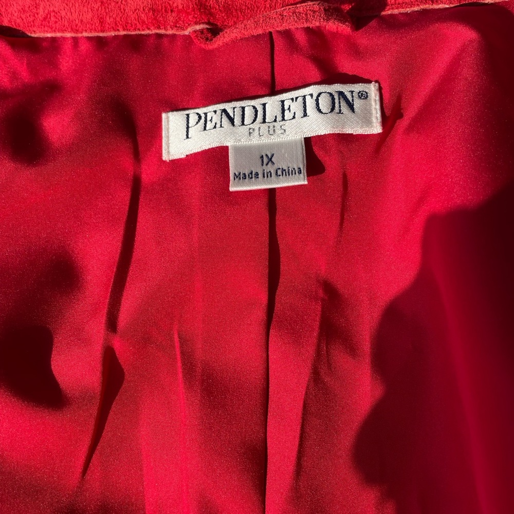 Pendleton Washable Suede Jacket. Euc - image 3